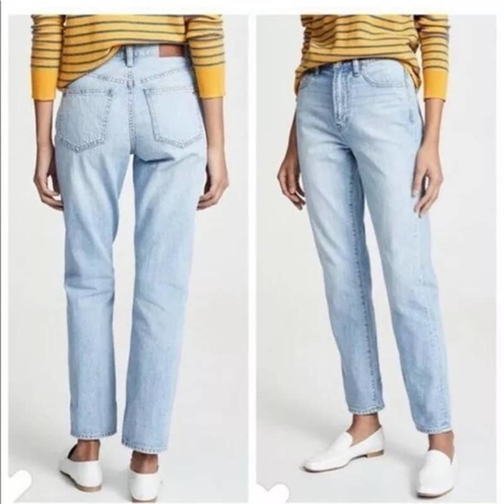 Madewell Women's Blue The Perfect Vintage Denim Jeans Light Wash Size 24